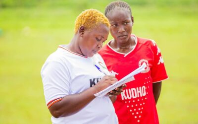 Coach Rachael Cheptot