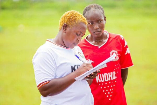 Coach Rachael Cheptot