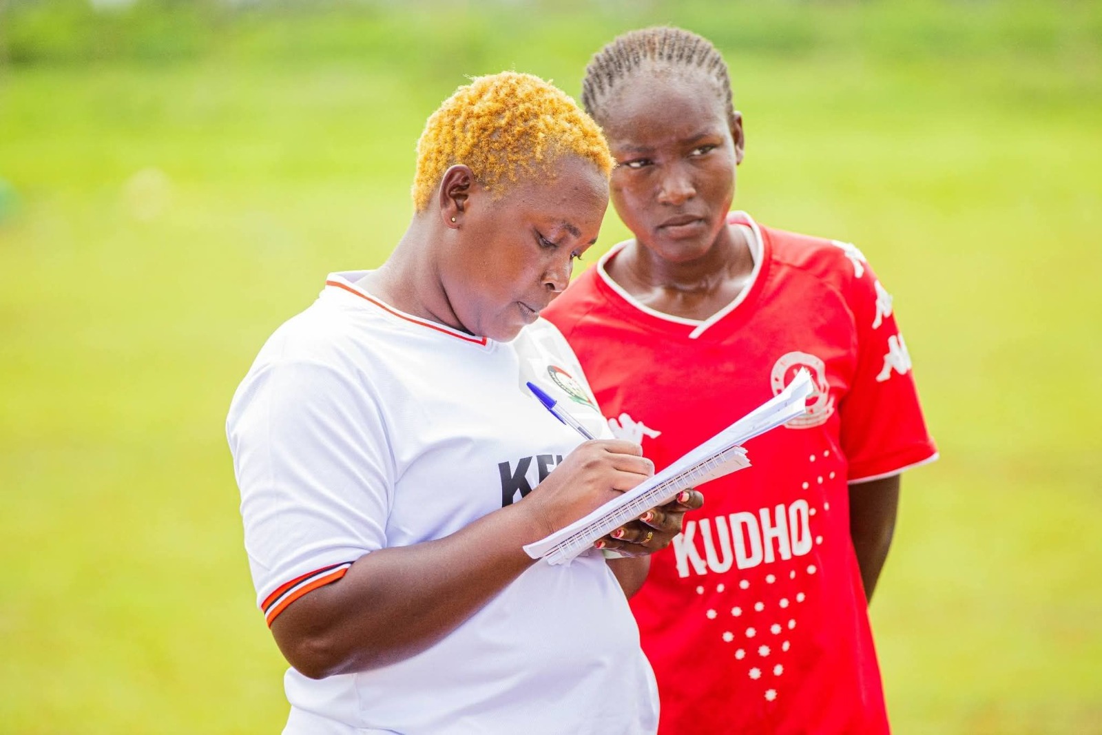 Coach Rachael Cheptot