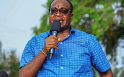 Education CS Julius Ogamba at Hinge town. Photo/Enock Okong'o. Nyamira University College will admit its first cohort of students