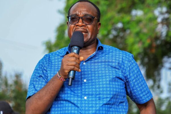 Education CS Julius Ogamba at Hinge town. Photo/Enock Okong'o. Nyamira University College will admit its first cohort of students