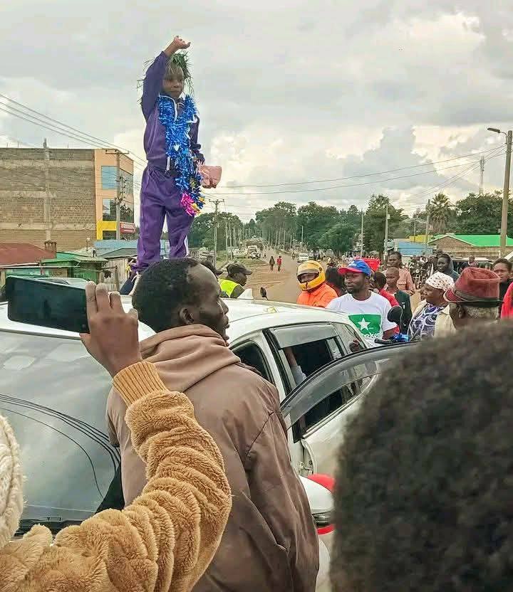 Natasha Chepkemoi received a heroic welcome in Mogogosiek Centre after her outstanding 2,000m race walk victory at the national athletics championships in Kisumu, as she prepares to represent Kenya at the East Africa Games in Arusha, Tanzania.