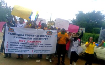 Nyandarua JSS intern teachers