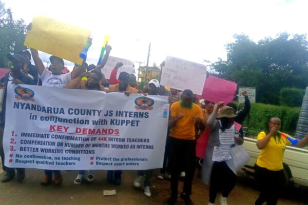 Nyandarua JSS intern teachers