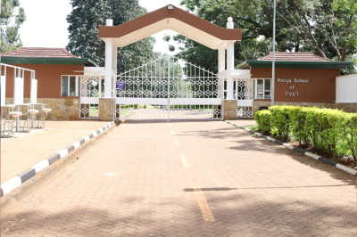 Kenya School of TVET main gate