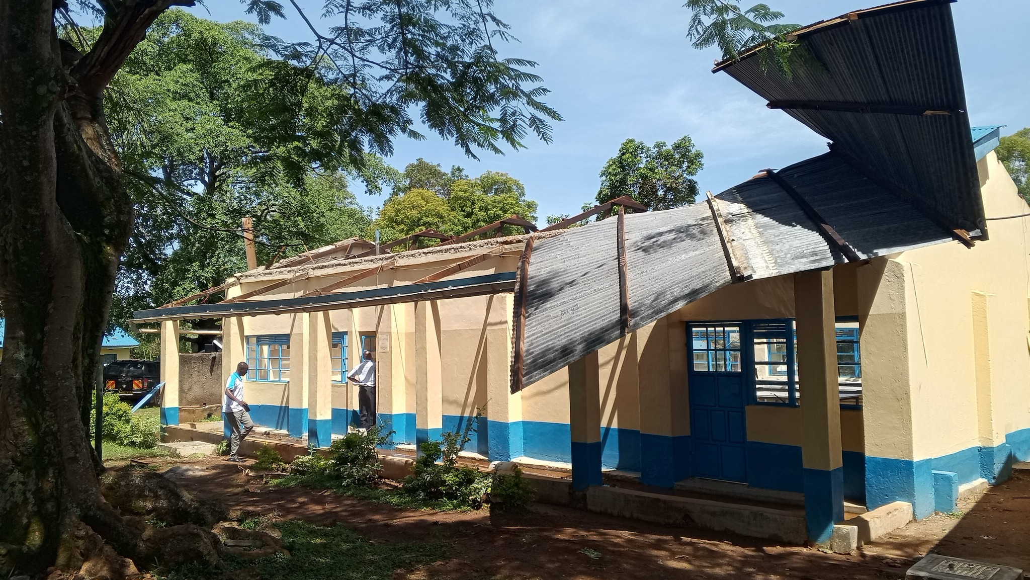 Storm ravages Majiwa Secondary School, leaves millions in damage 3 Majiwa Secondary School extensive destruction by heavy storm