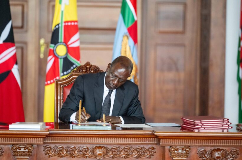 President William Ruto has signed into law the Supplementary Appropriation Bill, 2026.