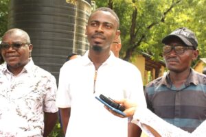 The programme training exercise president Rojas Omweno speaks in an interview at Matuga Girls senior school in Kwale County on Friday April 10 2026