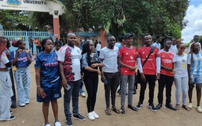 Participants during the Chuka University Cultural Week.