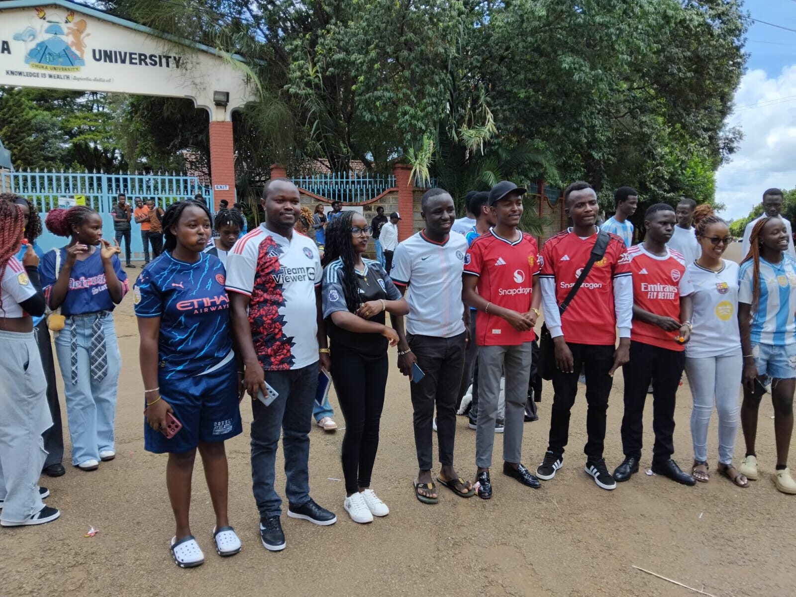 Participants during the Chuka University Cultural Week.