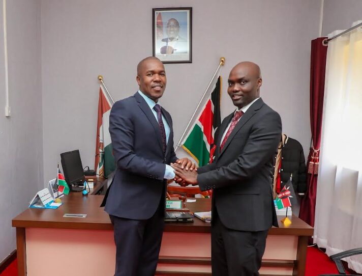 ECDE learners in Elgeyo Marakwet to benefit from free milk programme 4 Elgeyo Marakwet Governor Wisley Rotich with New KCC Managing Director Joseph Choge. Pre-primary school children in Elgeyo Marakwet County are set to benefit from a free milk programme following a proposed partnership between the county government and New Kenya Cooperative Creameries (New KCC).