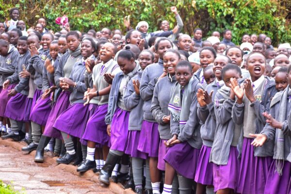 St Joseph Girls students during the Assembly session