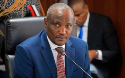 Treasury Cabinet Secretary John Mbadi during finance bill