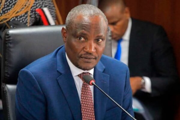 Treasury Cabinet Secretary John Mbadi during finance bill