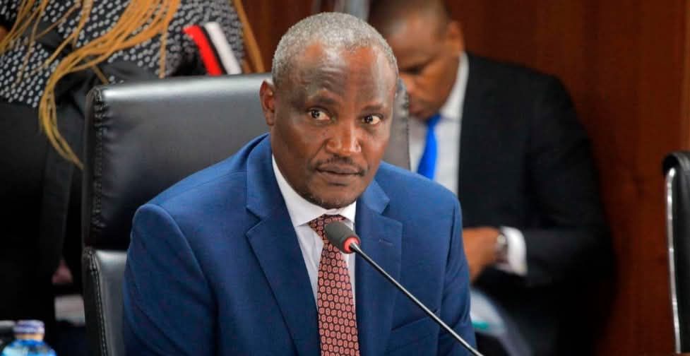 Treasury Cabinet Secretary John Mbadi during finance bill