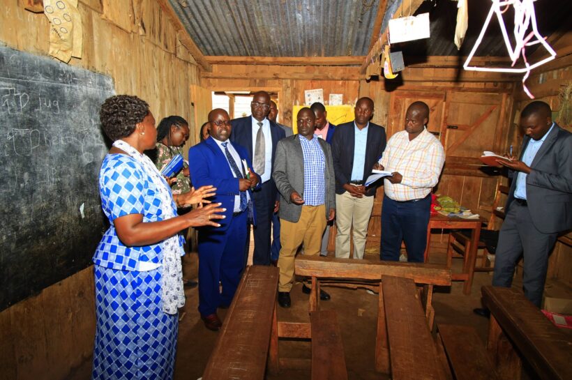 Senators during the ECDE tour in Bomet