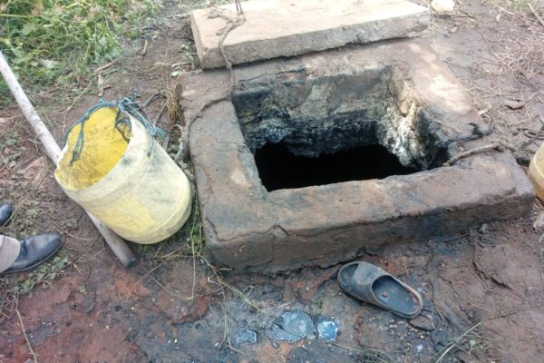 Septic tank at Makindu boys
