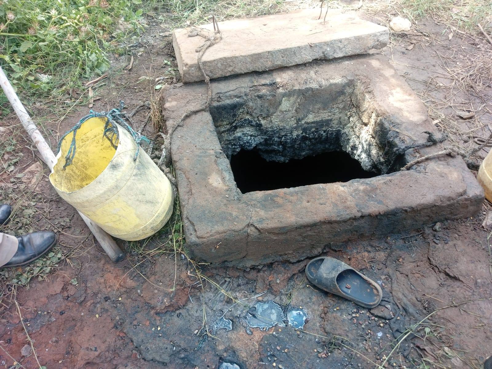 Septic tank at Makindu boys