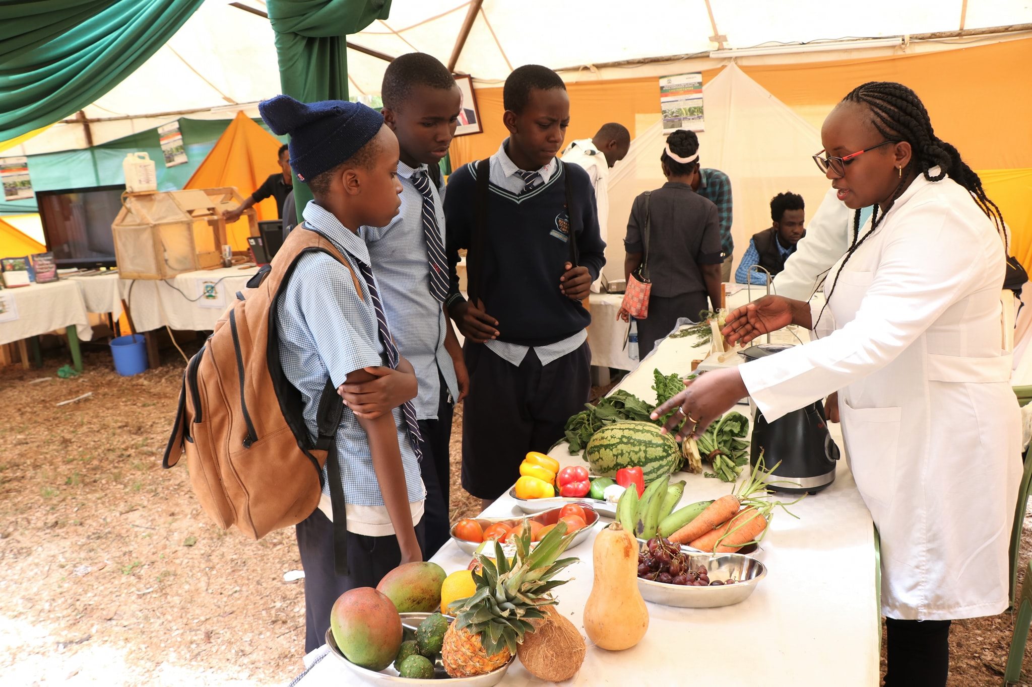 students during the ASK Embu branch
