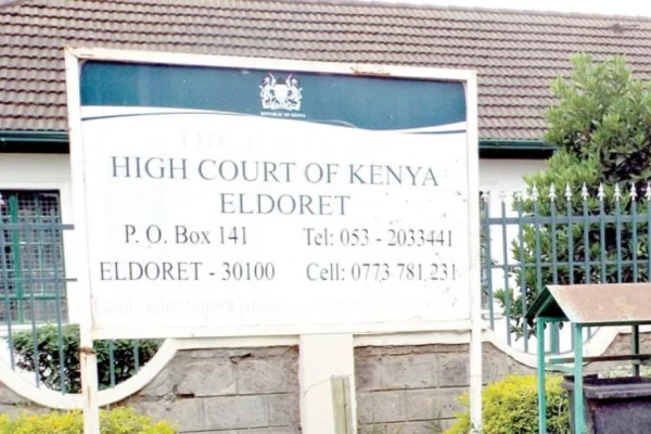 Court in Eldoret. Student