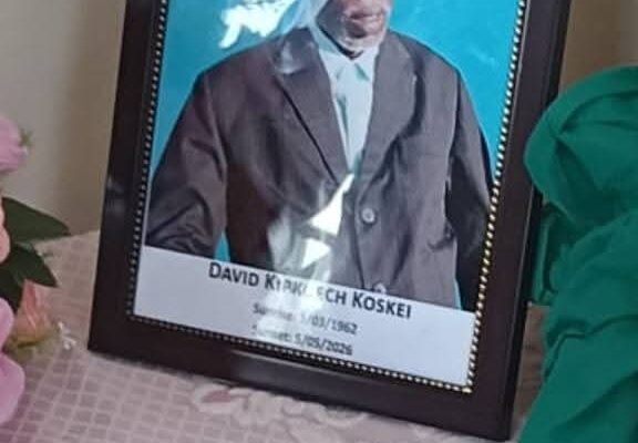 The late David Kosgei who was director of Korra School in Bomet East