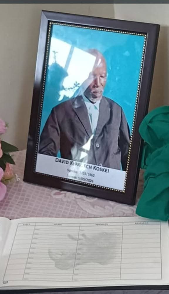 The late David Kosgei who was director of Korra School in Bomet East