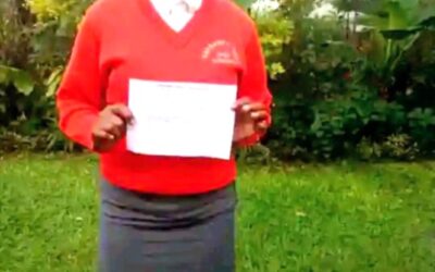 Faith Jepchumba who eventually got help from Head of Public Service, Felix Kosgei