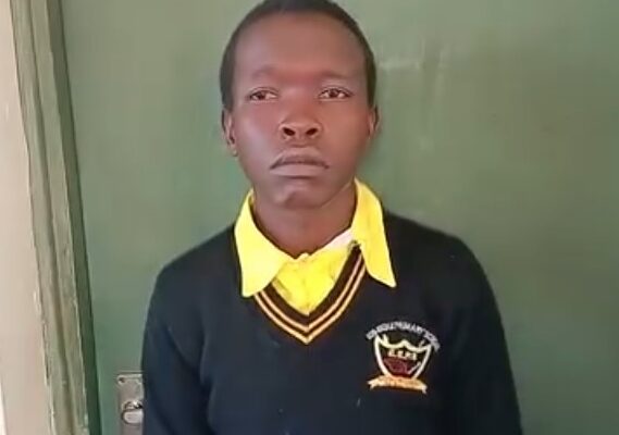 The young man who got exposed in Ongata Rongai