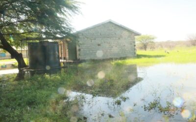 Submerged school in Baringo