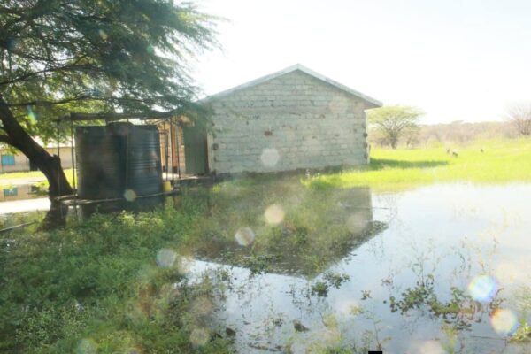 Submerged school in Baringo