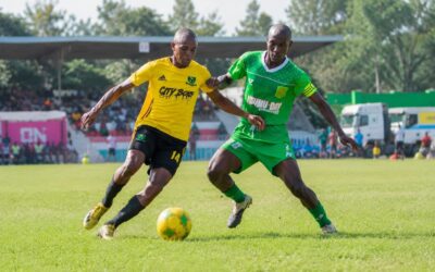 Kisumu Day and Kisumu Boys during their fierce KSSSA games clash in Kisumu.