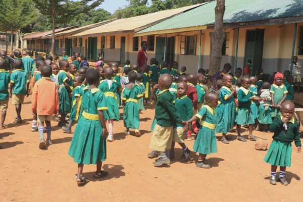 Some of the ECDE learners in Busia