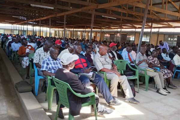 BoMs during a training in siaya
