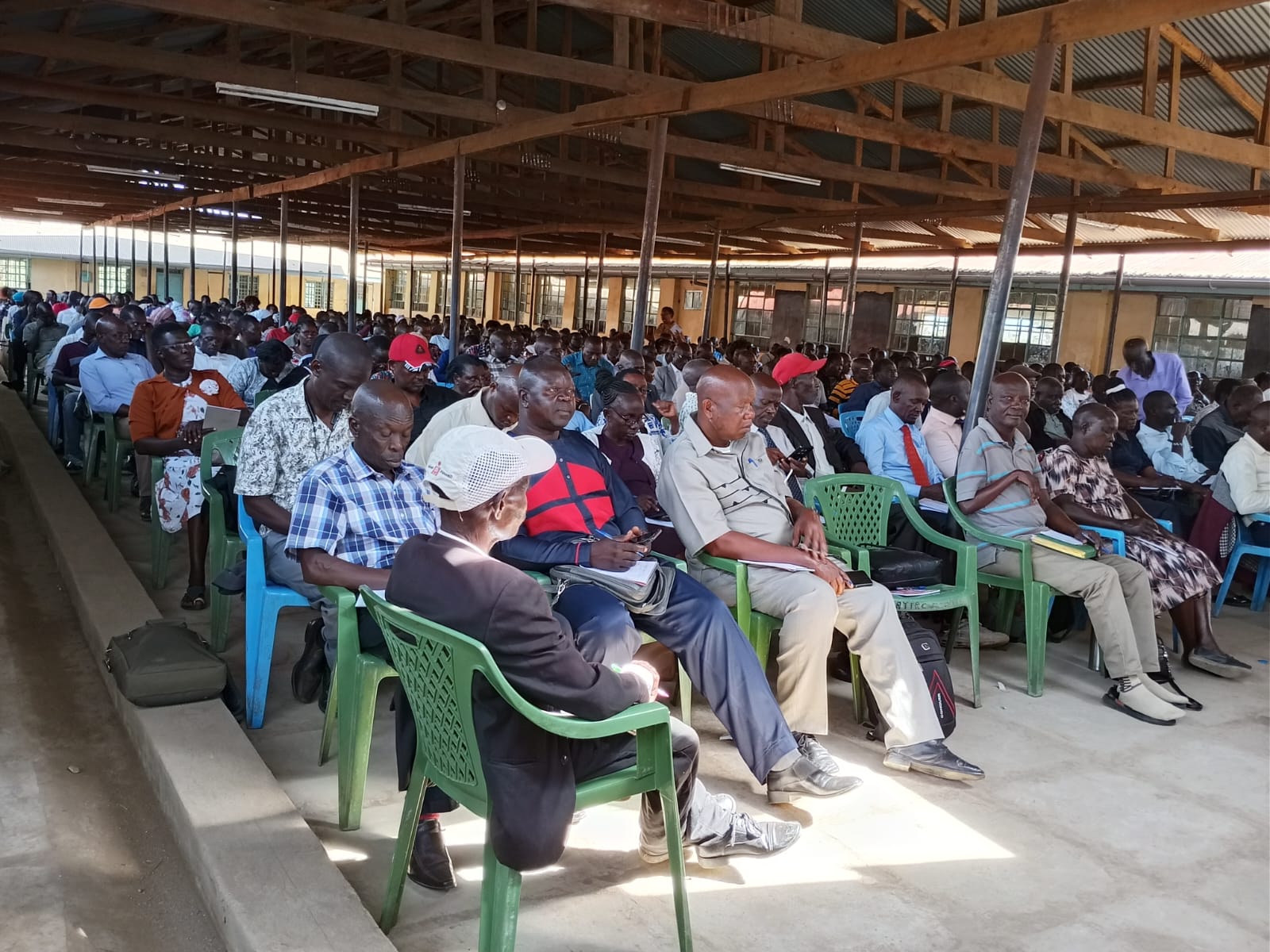 BoMs during a training in siaya
