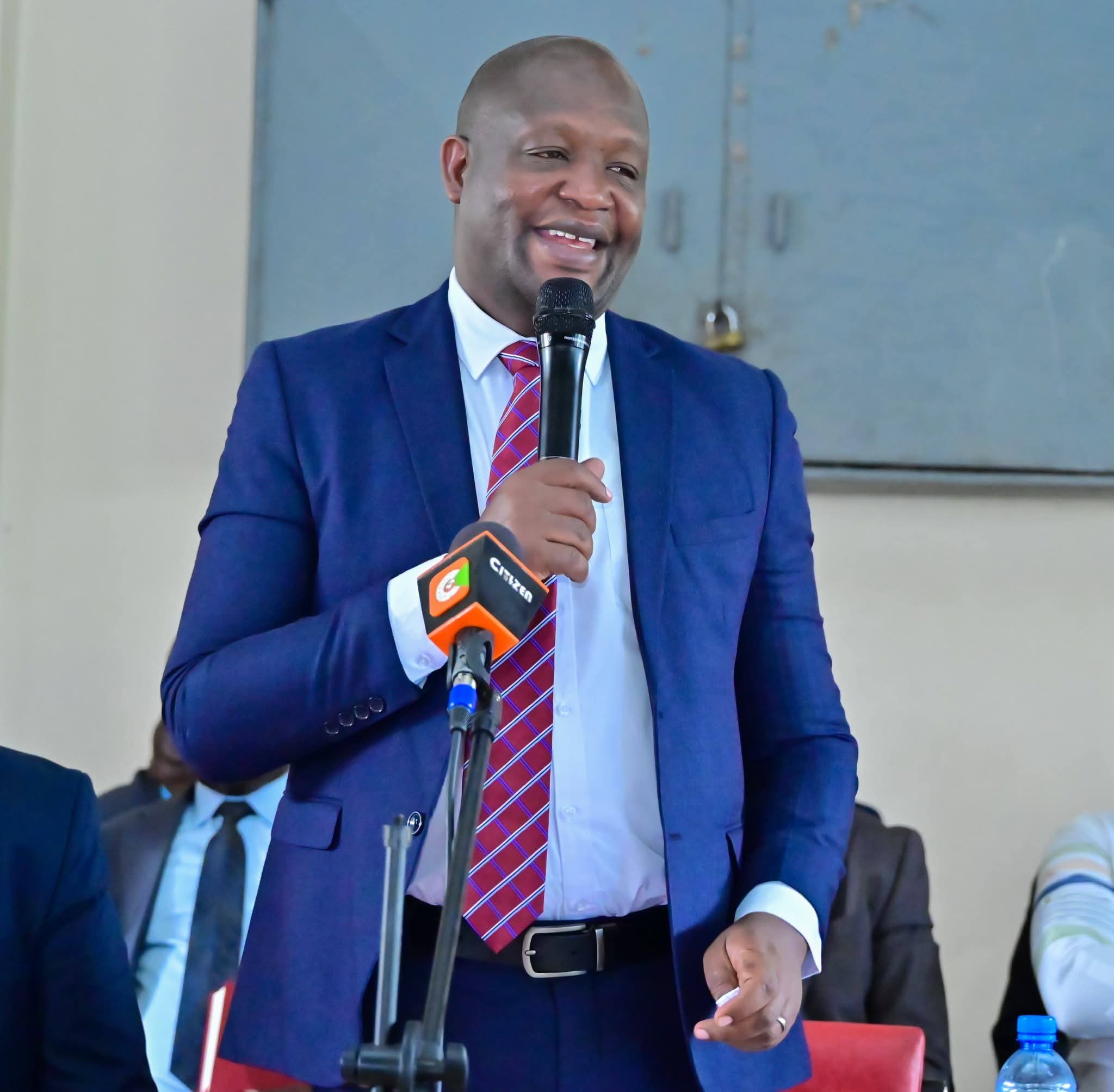 Kericho Governor Dr. Erick Mutai during a Heads of Educational Institutions Quality Assurance Meeting in Kericho county, where stakeholders resolved to conduct a safety compliance assessment in all boarding schools within ten days to enhance learner safety and prevent school unrest
