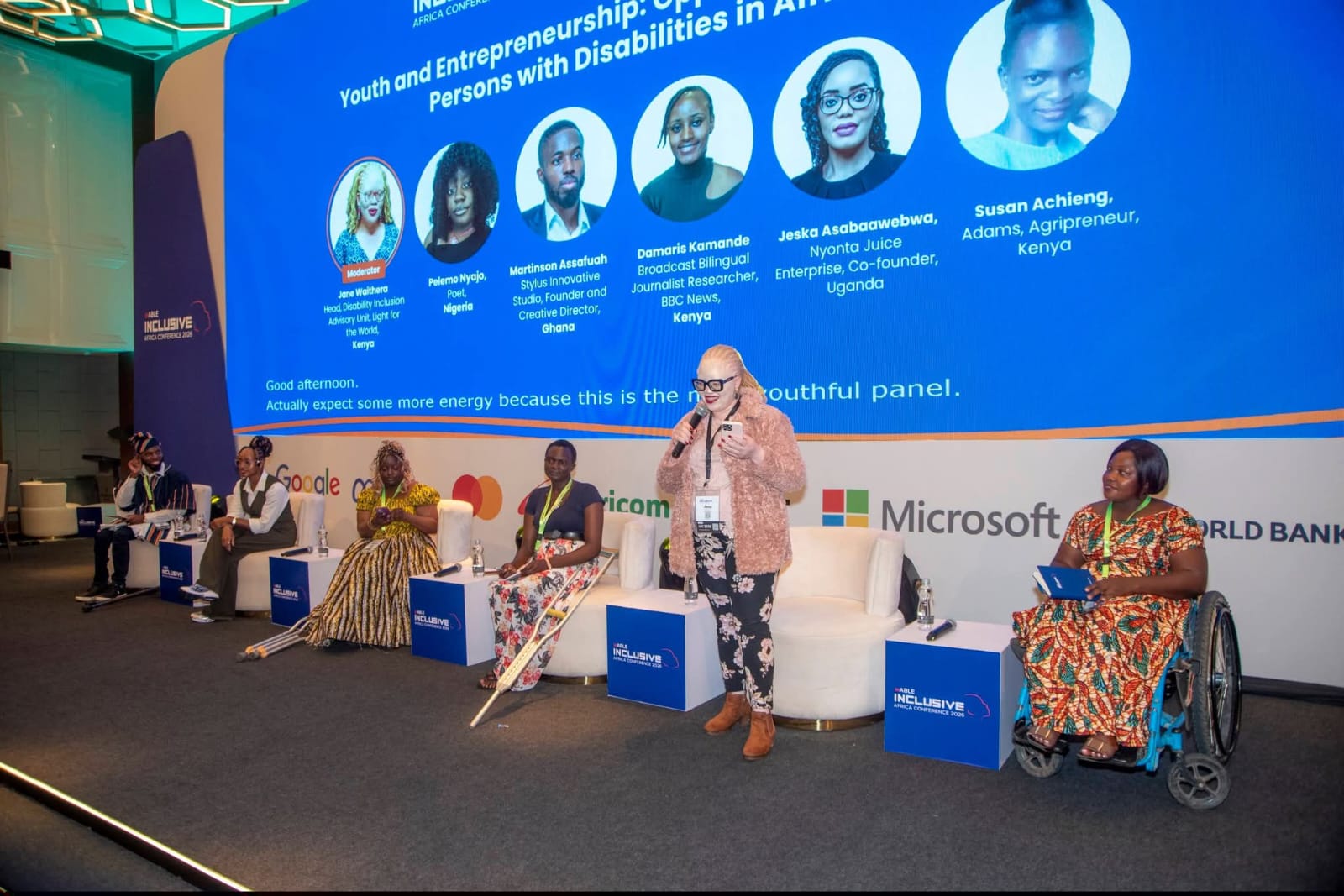 Participants of the Mastercard foundation Annual inclusive Africa conference