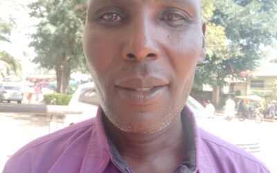 Mr. James Omoke Photo: Enock Okong'o, Chairman, Etago ECDE teachers. Important mainly because