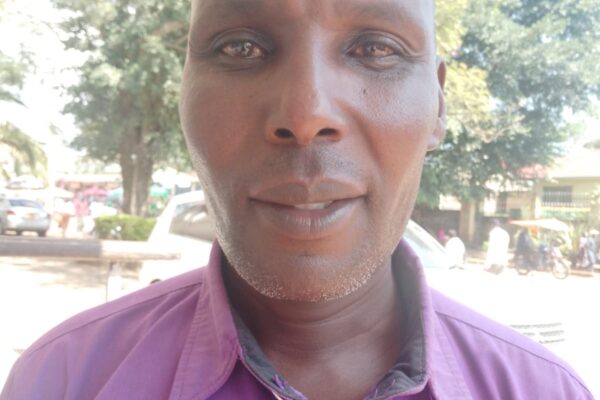 Mr. James Omoke Photo: Enock Okong'o, Chairman, Etago ECDE teachers. Important mainly because