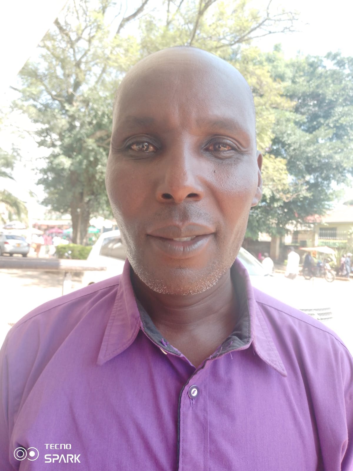Mr. James Omoke Photo: Enock Okong'o, Chairman, Etago ECDE teachers. Important mainly because