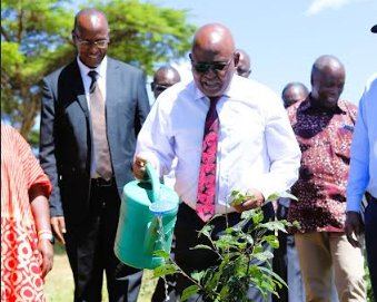 Egerton University Vice Chancellor Prof. Isaac Kibwage. More than 50 schools in Nakuru County are benefiting from a unique mentorship programme spearheaded by Egerton University that is equipping learners with practical agricultural skills and exposing them to modern farming technologies.