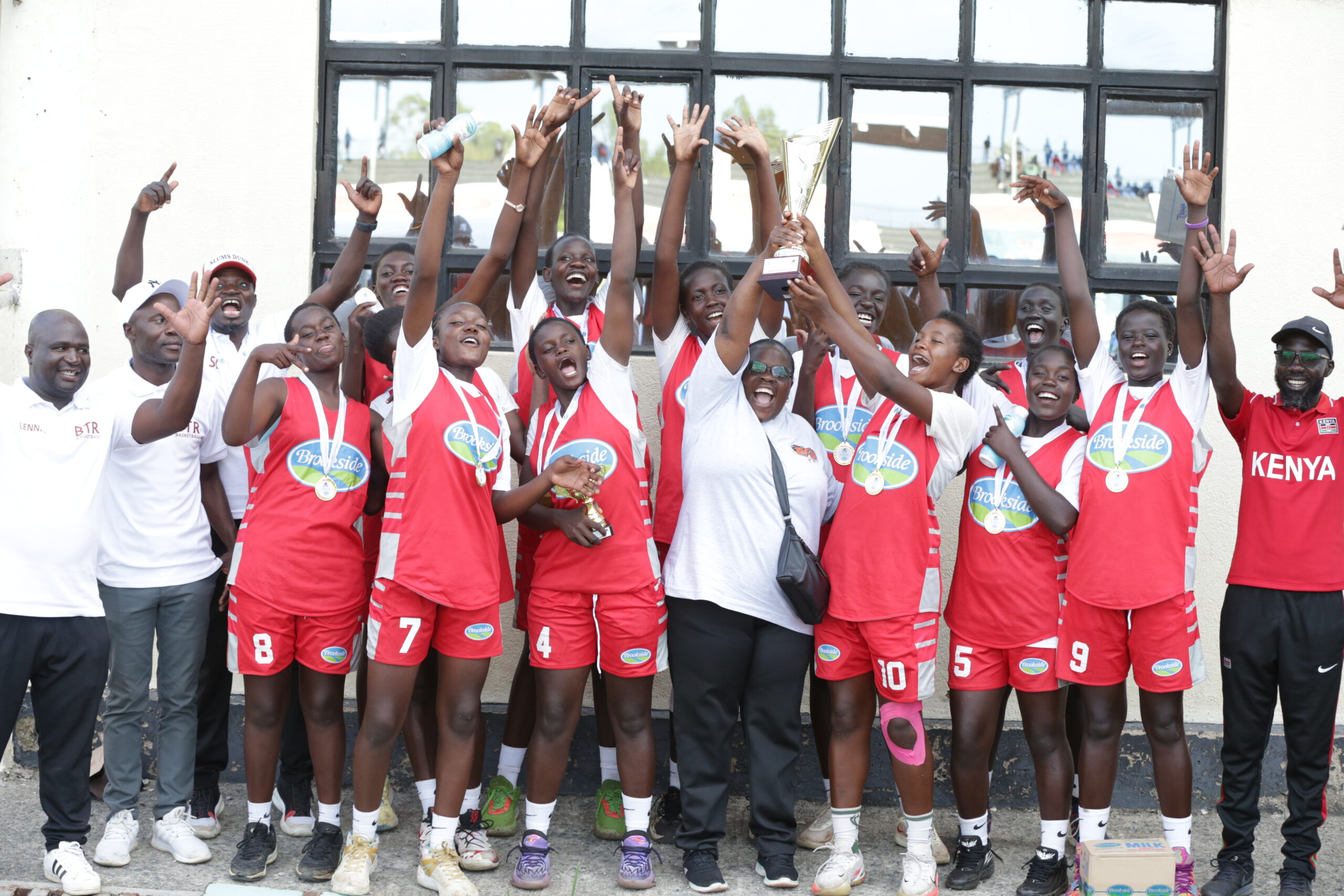 Butere Girls the reigning national champions for the KSSSA Term 1 Girls Basketball after beating Kaya Tiwi in the national finals