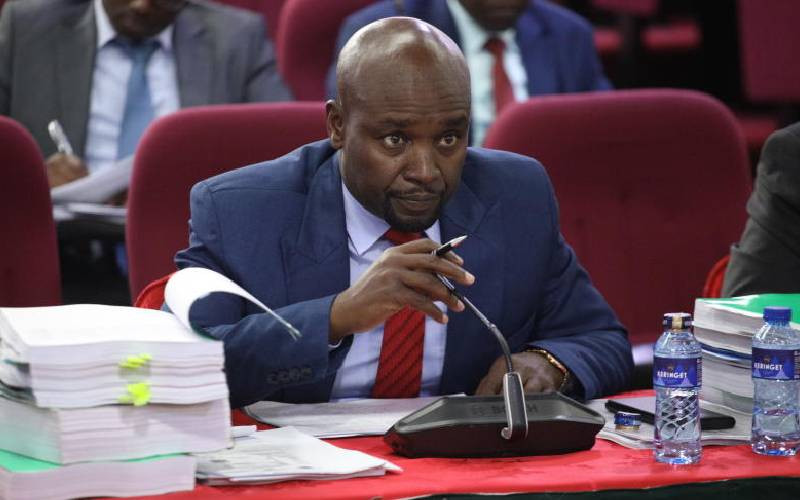 Bomet Governor Hillary Barchok