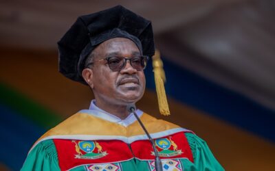 CS Ogamba Speaking during the University of Embu’s 11th graduation ceremony