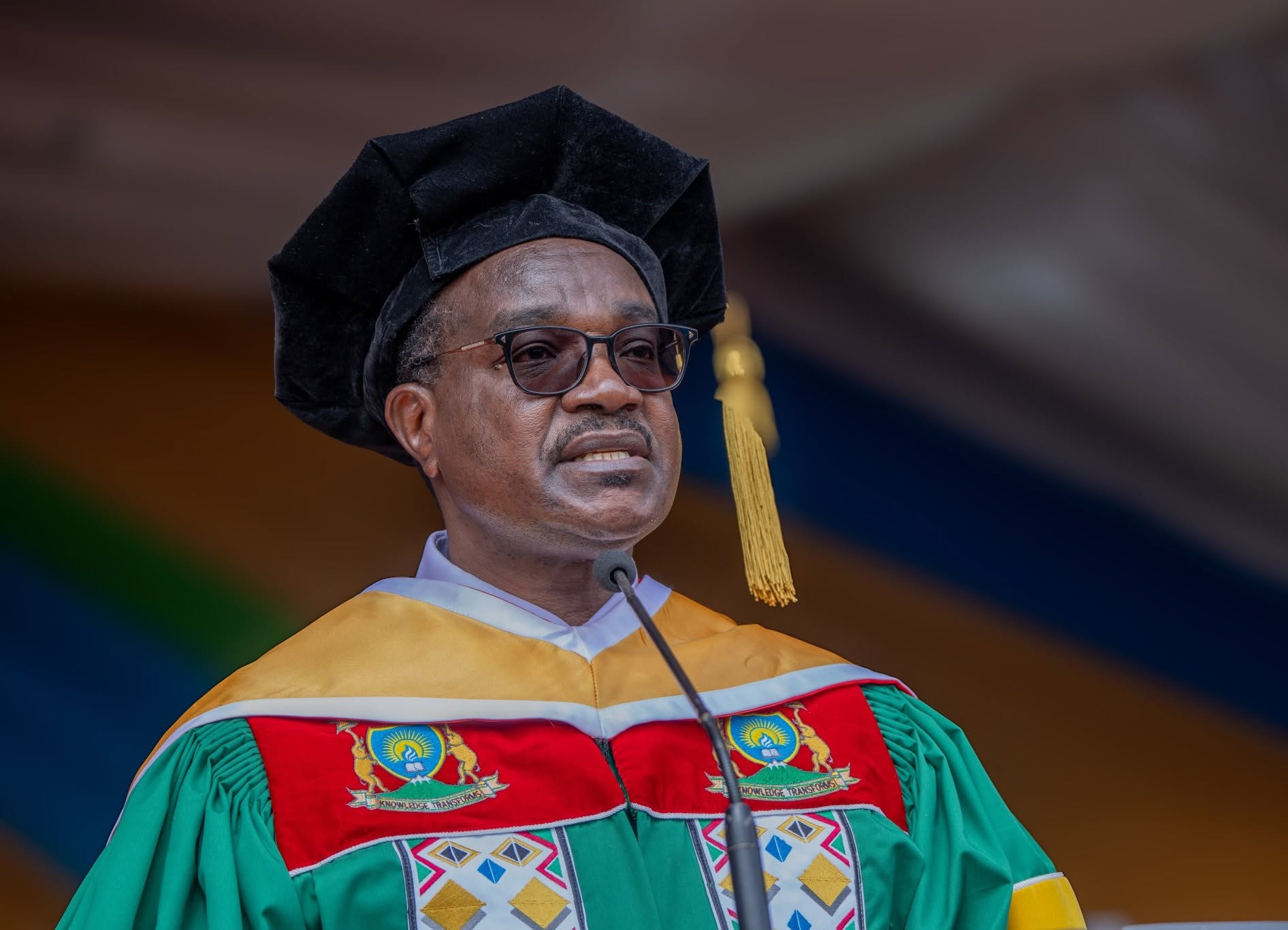 CS Ogamba Speaking during the University of Embu’s 11th graduation ceremony