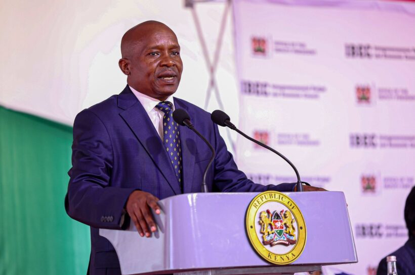 Deputy President Prof. Kithure Kindiki