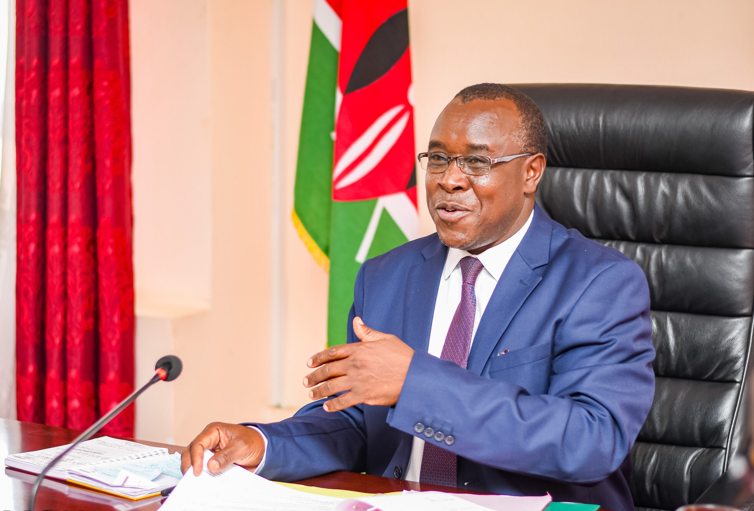 Joseah Kiplangat Cheruiyot- Chairperson of the Board of Directors of KMTC