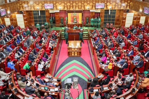 MPs in parliament during a previous session