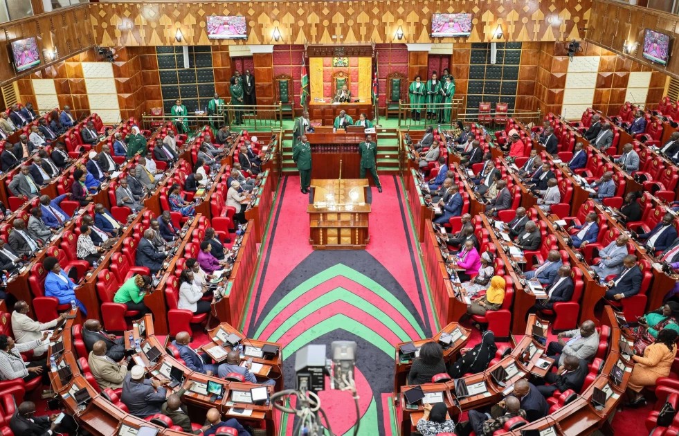 MPs in parliament during a previous session