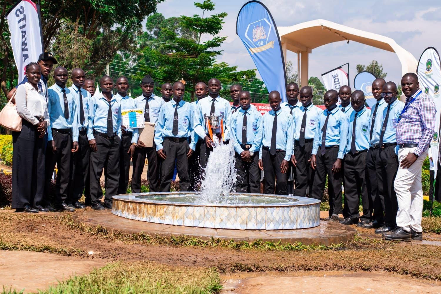 Webuye D.E.B senior school music team that earned Prestigious Presidential Gala