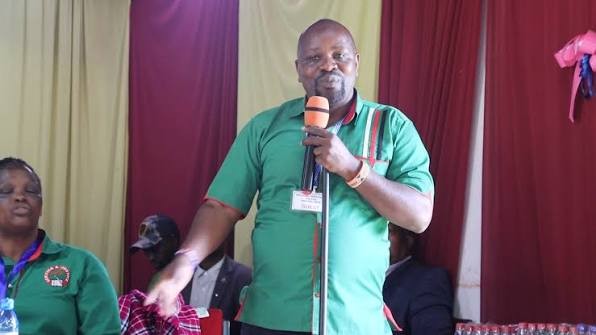Bomet KNUT Branch Executive Secretary Desmond Langat.